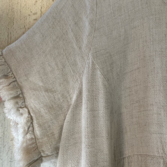 Umgee Oatmeal BabyDoll Dress - Picture 4 of 5